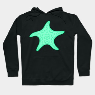 Starfish (cyan) Hoodie